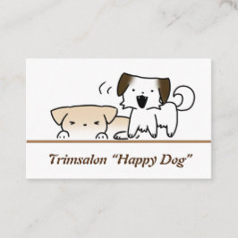 Visitekaartjes puppy, dog visitenkarte