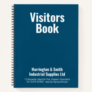 Visitenbuch für Unternehmen Notizbuch