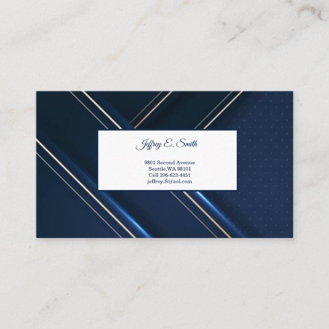 Visitenkarte (Vorderseite)