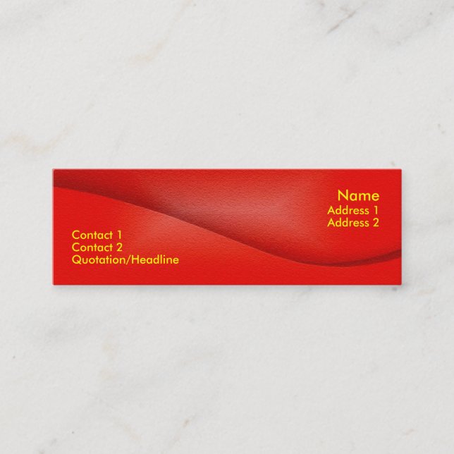 Visitenkarte (Vorderseite)