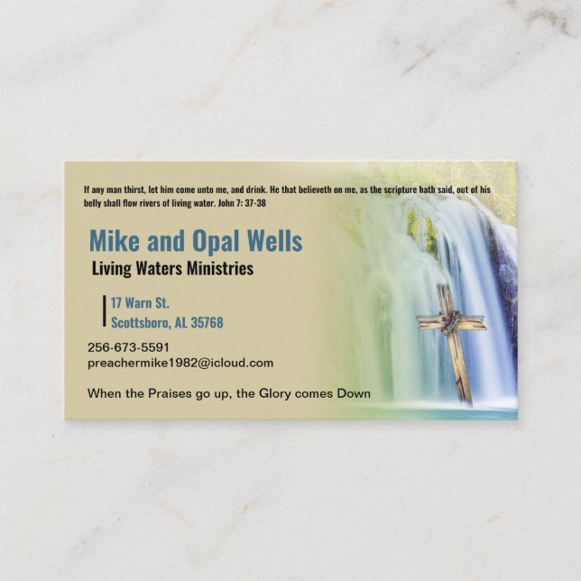 Visitenkarte (Vorderseite)