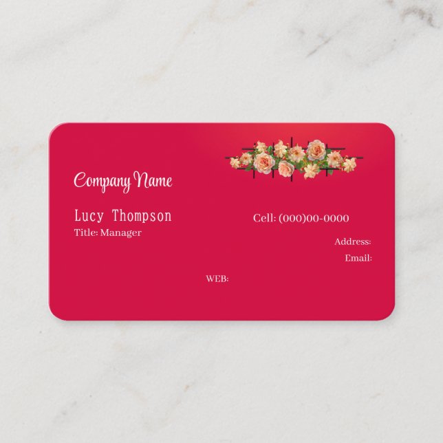 Visitenkarte (Vorderseite)