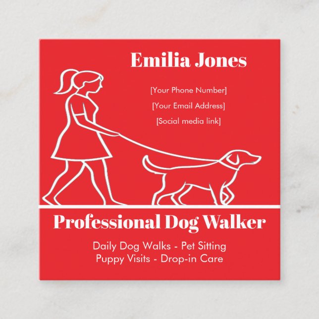 Visitenkarte (Vorderseite)