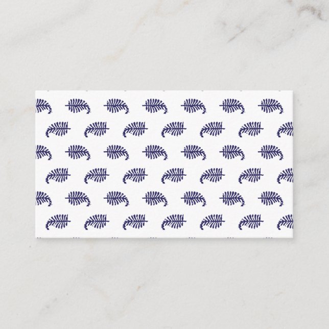 Visitenkarte (Vorderseite)