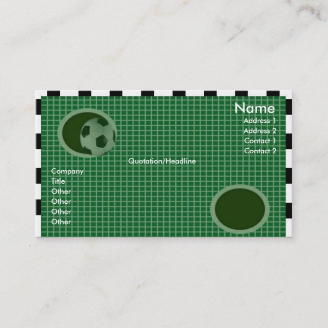 Visitenkarte (Vorderseite)