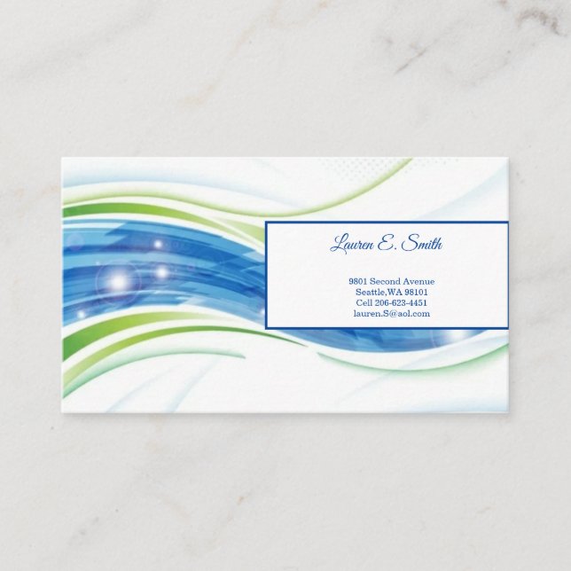 Visitenkarte (Vorderseite)