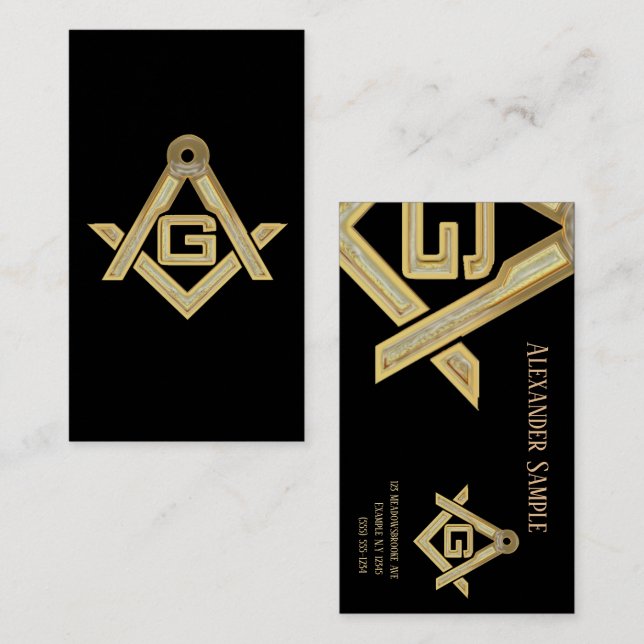 Visitenkarte (Vorne/Hinten)