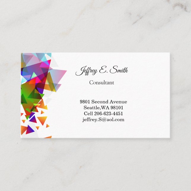 Visitenkarte (Vorderseite)