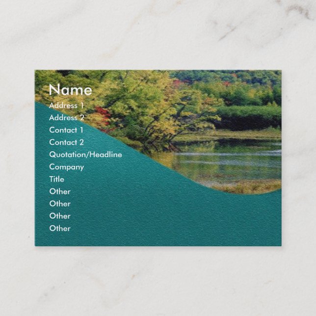 Visitenkarte (Vorderseite)