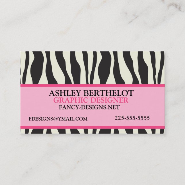 Visitenkarte (Vorderseite)