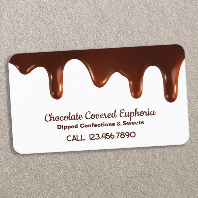 🍬 VISITENKARTE (Chocolatier Business Cards)