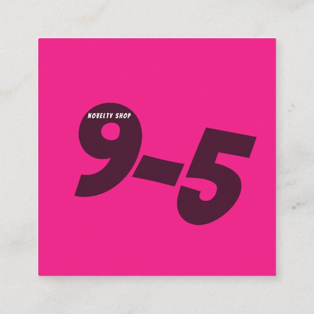 Visitenkarte (Rückseite)