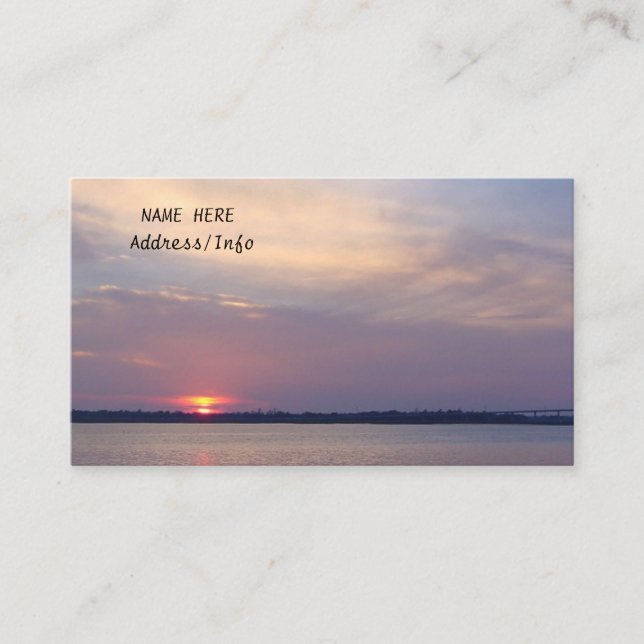 Visitenkarte (Vorderseite)