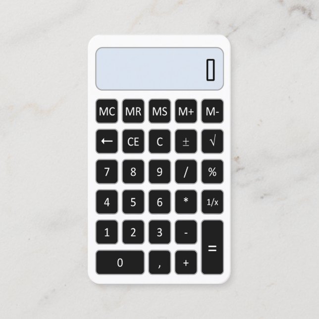 Visitenkarte (Vorderseite)