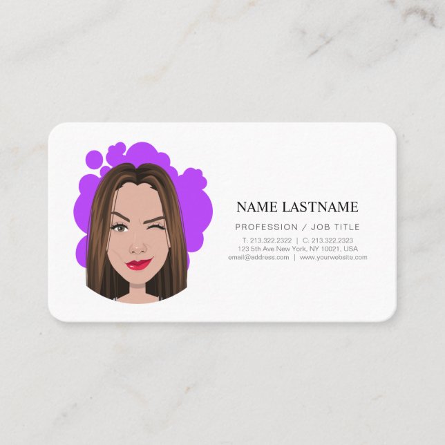 Visitenkarte (Vorderseite)