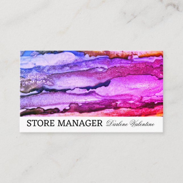 Visitenkarte (Vorderseite)