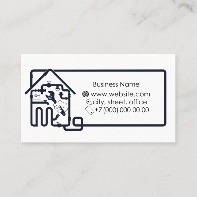 Visitenkarte (Vorderseite)