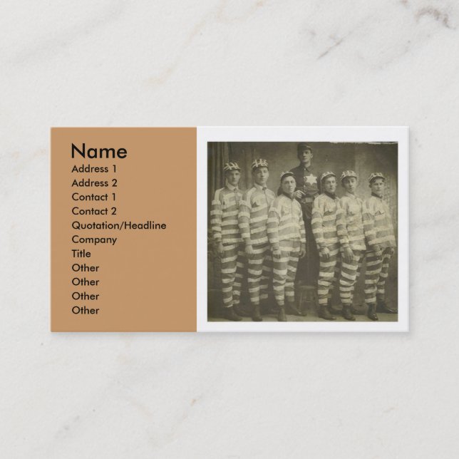 Visitenkarte 1900groupofconvicts (Vorderseite)