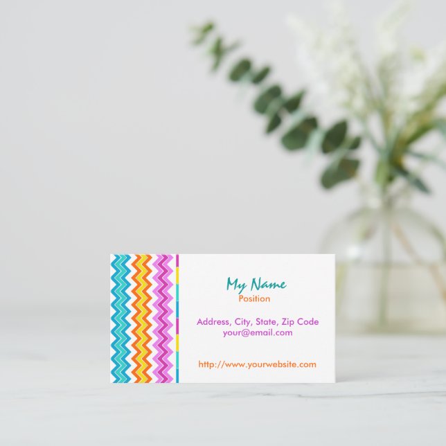 Visitenkarte - Abstract021-c (Stehend Vorderseite)