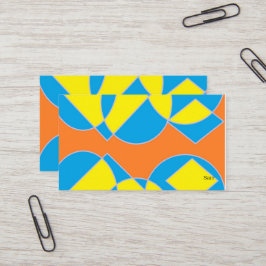 Visitenkarte : Abstraktes Design