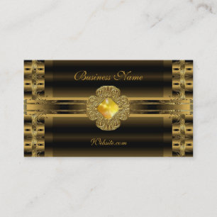 Visitenkarte Altgold Art Deco Schmuck