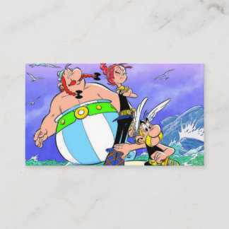 Visitenkarte asterix