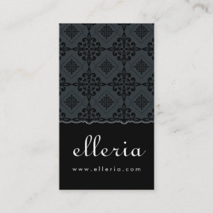 VISITENKARTE:: aufwändig gemustertes P3 Visitenkarte