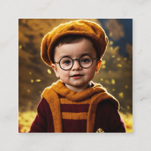 Visitenkarte - Baby Harry Potter Telefonnummerkarte