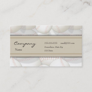 Visitenkarte - Baseball