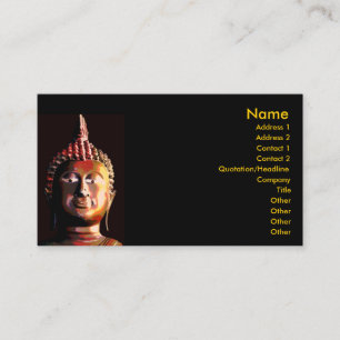 Visitenkarte, Bhudda Holistische Heiler Visitenkarte