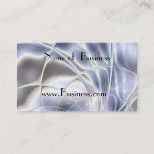 Visitenkarte Business Silver Foil Pearl
