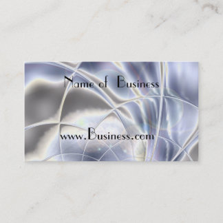 Visitenkarte Business Silver Foil Pearl