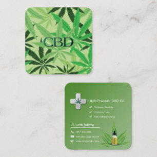 Visitenkarte "cbd oil"