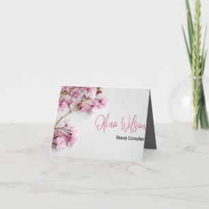 Visitenkarte Dankeskarte