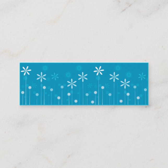 Visitenkarte der Haut - Poppies (Vorderseite)