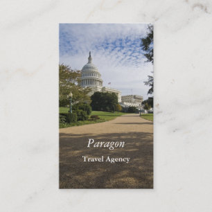 Visitenkarte der Reiseagentur