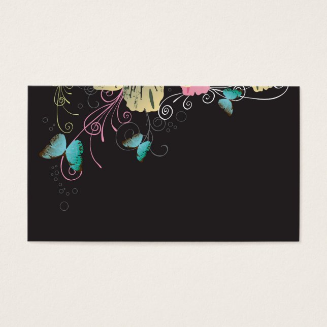 Visitenkarte der Schmetterlinge (Vorderseite)