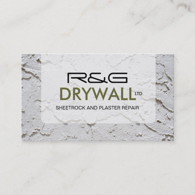 VISITENKARTE DRYWALL COMPANY (Vorderseite)