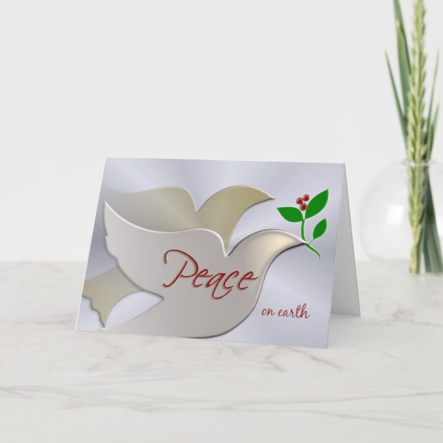 Visitenkarte Feiertagskarte (Vorderseite)