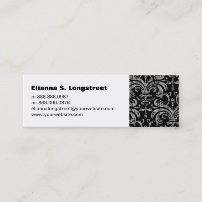 Visitenkarte Fleur de Lys Personal (Vorderseite)