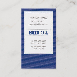 VISITENKARTE:: flippiges Menü 2 Visitenkarte