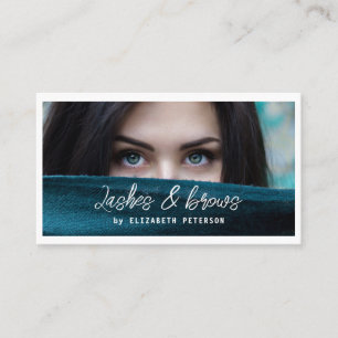 Visitenkarte Foto Hintergrund für Schönheitssalon