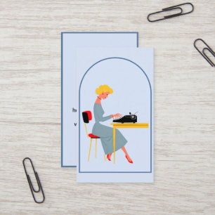 Visitenkarte für administrative Assistenten