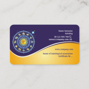 Visitenkarte für Astrolog