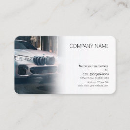 Visitenkarte für Automobile