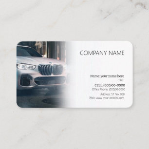 Visitenkarte für Automobile