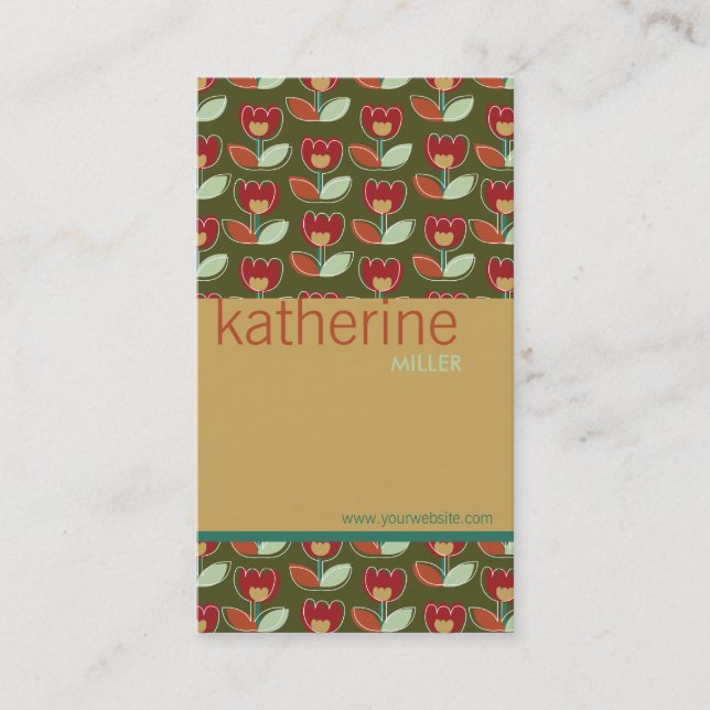 Visitenkarte für benutzerdefinierte Vorlagen für d (Vorderseite)