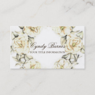 Visitenkarte für Blumenkranke