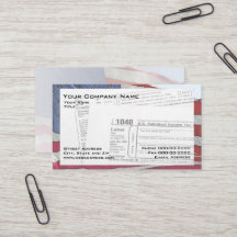 Visitenkarte für das Bundesstaatliche Steuerformul