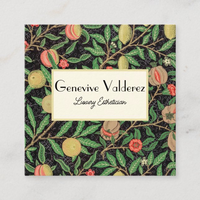 Visitenkarte für den Arzt, Friseursalon, Friseur (Vorderseite)